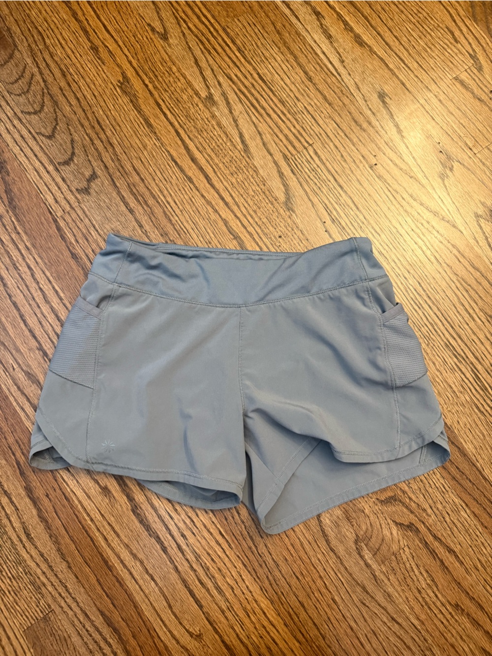 Athleta Girl Record Breaker Gray Shorts 3” Size L/12